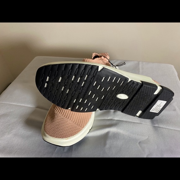 Pink Mesh Knit Sock Trainers - Picture 5 of 5